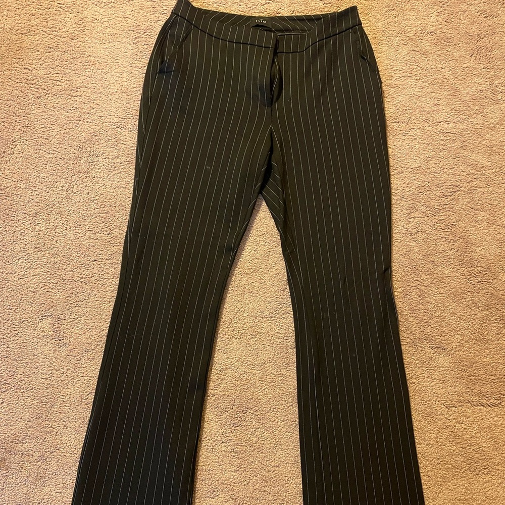 White House Black Market pinstripe dress pants.